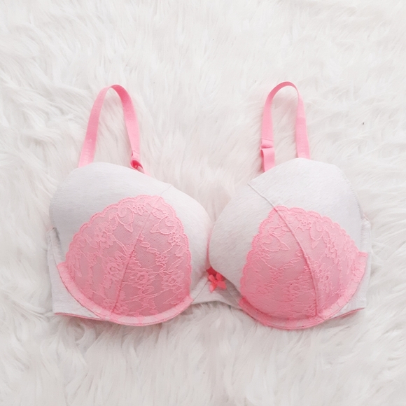 Victoria's Secret Other - VS Cotton Padded Plunge Bra 36DD